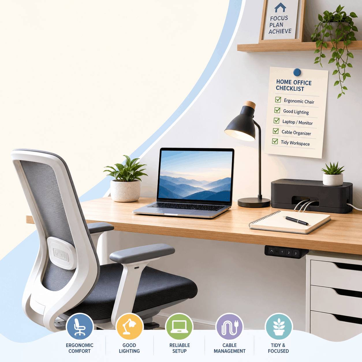Arbeitsplatz-Checkliste für dein Home Office